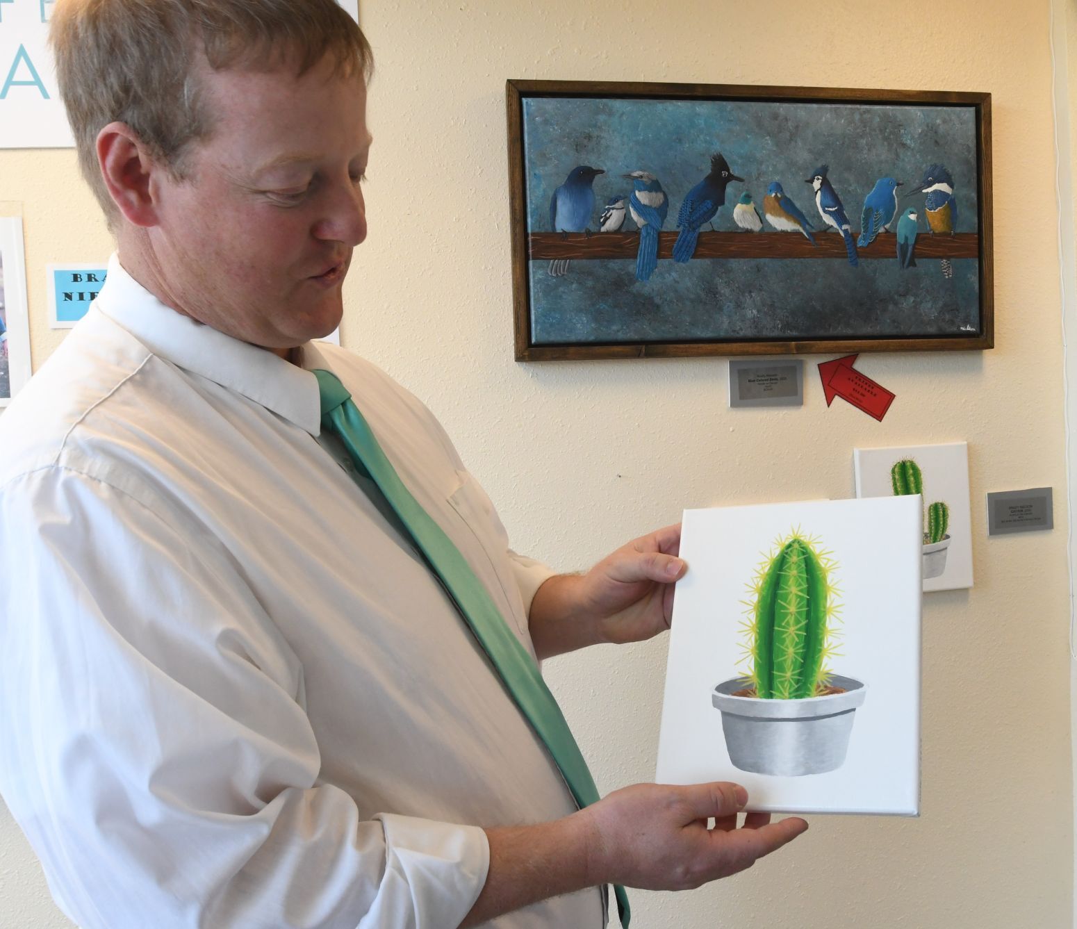 Brady Nielson, Artist of the month at Clearly Nevada Art Gallery